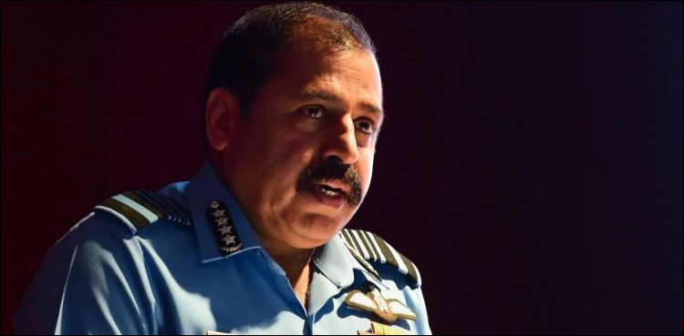 بھارت ائیر چیف فائرنگ