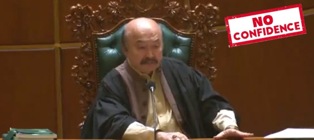 No confidence