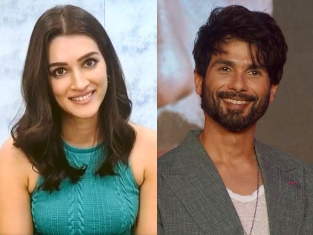 Shahid Kapoor & kriti senan