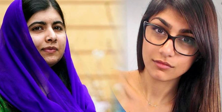 MIA khalifa Malala yousafzai